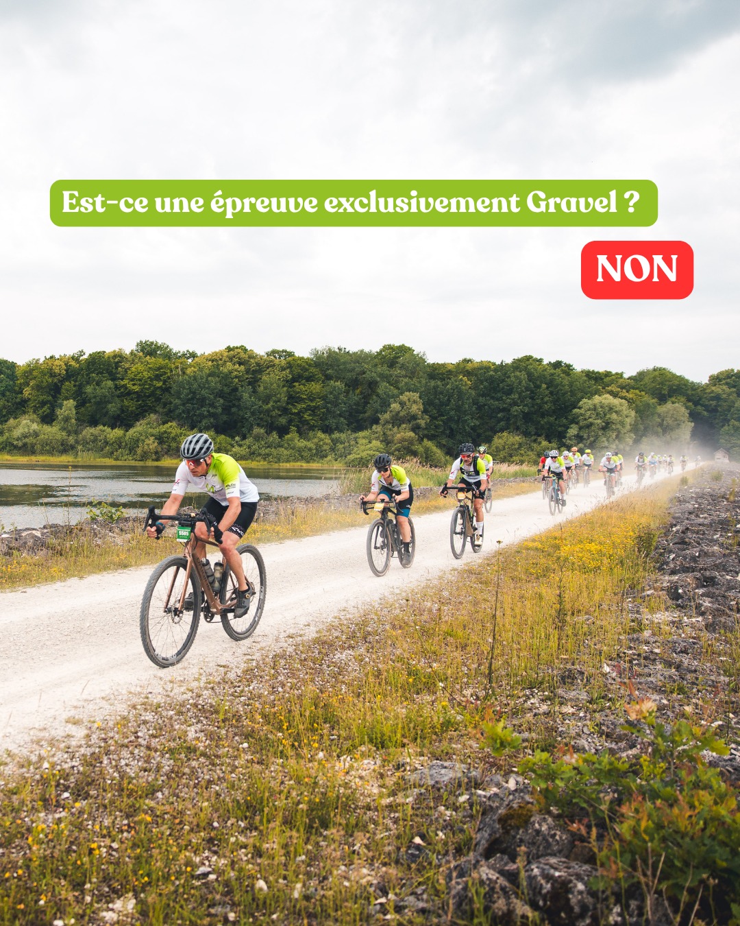 🙋❓ "Est ce que vous êtes une épreuve Gravel ?" Oui et non. 😵‍💫

Le samedi sera dédié au Gravel, avec 3 parcours spécialement conçus pour les pratiquants Gravel, mêlant pistes, chemins et secteurs nature pour une vraie expérience aventure. 👉 Le minimum de route possible.

En revanche, le dimanche, ce n’est pas une épreuve Gravel : il s’agit d’une Cyclosportive sur routes avec environ 10 à 15 % de Chemins Blancs par parcours.👉 Les vélos recommandés restent donc des vélos de route, car ces chemins sont en excellent état, avec un revêtement parfaitement roulant. D’ailleurs, plusieurs de ces secteurs ont été empruntés ces dernières années par le Tour de France et le Tour de France Femmes.

𝐈𝐧𝐟𝐨𝐬 & 𝐢𝐧𝐬𝐜𝐫𝐢𝐩𝐭𝐢𝐨𝐧𝐬 ⤵️
✍️ https://cyclo-barsuraubecheminsblancs.com

#BARSURAUBECHEMINSBLANCS #gravel #route #cyclo #Cyclosportive #granfondo #CheminsBlancs #CotedesBar #Aube #GrandEst #PierreRolland